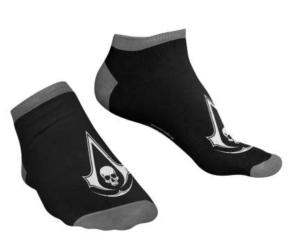 Gadżet dla gracza Merch Assassin's Creed Black Flag Resynced Crest (skarpetki do kos